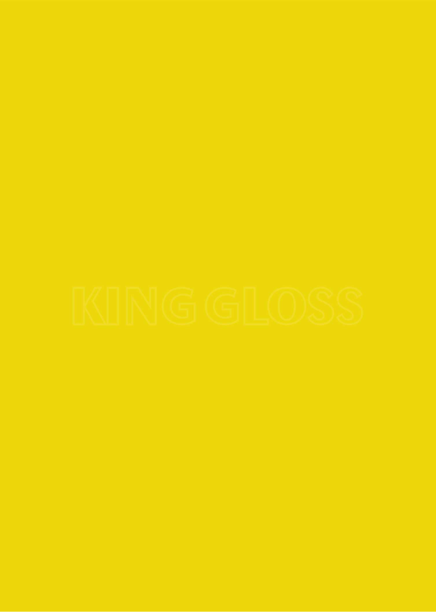 ورق MDF پلی گلاس زرد  مات کینگ گلاس | سطح ضد خش و آنتی فینگر با ماندگاری طولانی رنگ، مناسب برای طراحی داخلی، اتاق خواب
