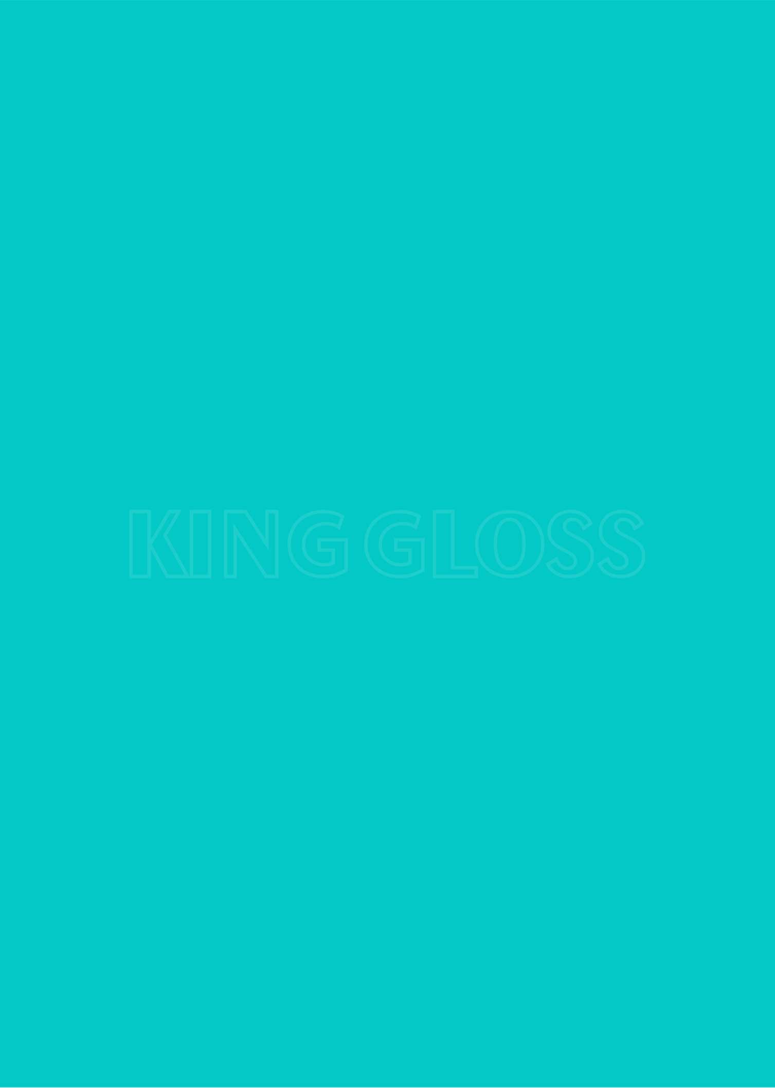 ورق MDF پلی گلاس فیروزه‌ای براق کینگ گلاس | سطح مقاوم در برابر حرارت و آنتی فینگر با ضد لک، مناسب برای کابینت آشپزخانه، فضای تجاری مدرن
