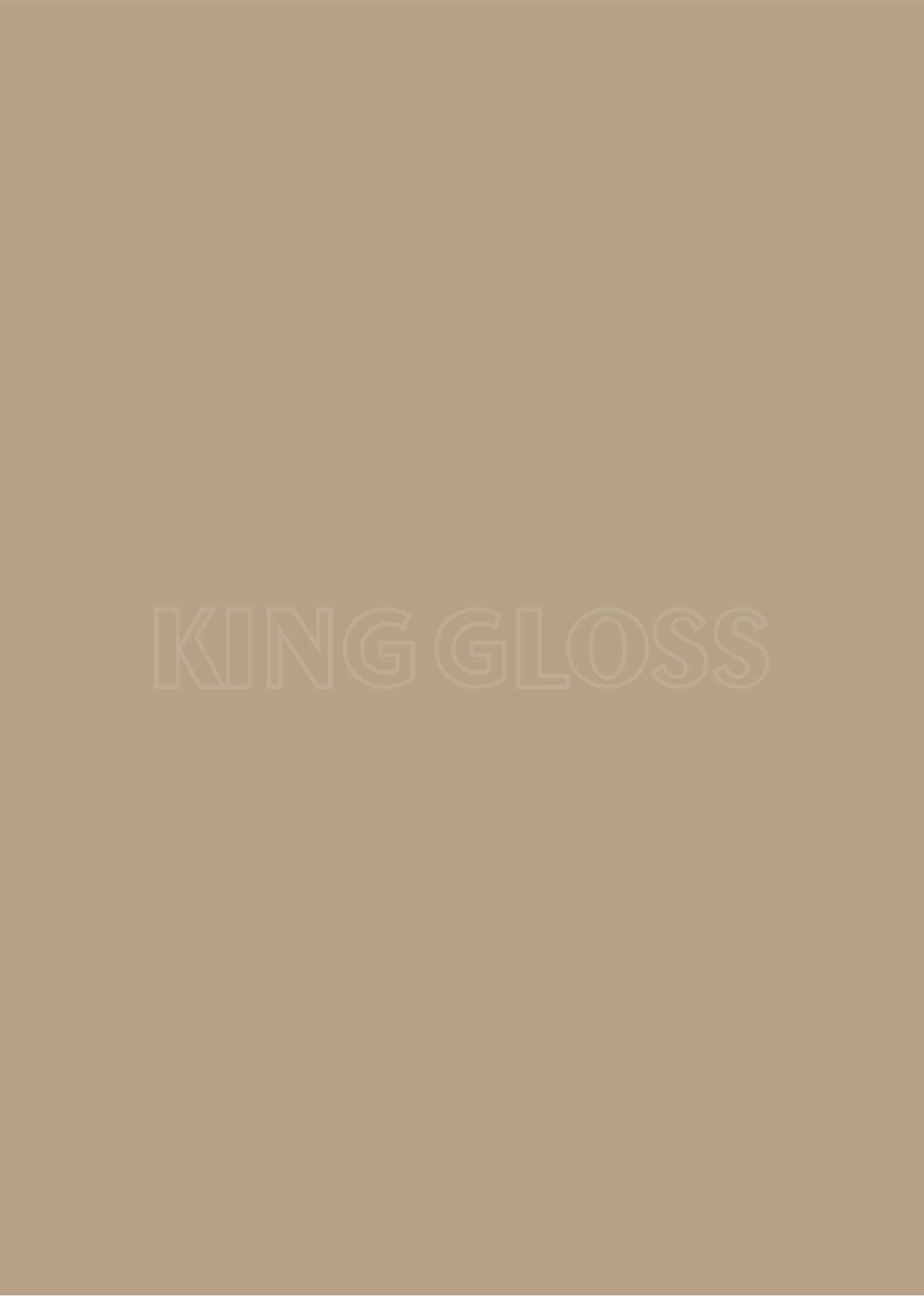 صفحه براق MDF رنگ بژ  King Gloss | سطح کاملا براق و ضد ضربه با ماندگاری طولانی رنگ، مناسب برای کابینت آشپزخانه و فضاهای مدرن MDF