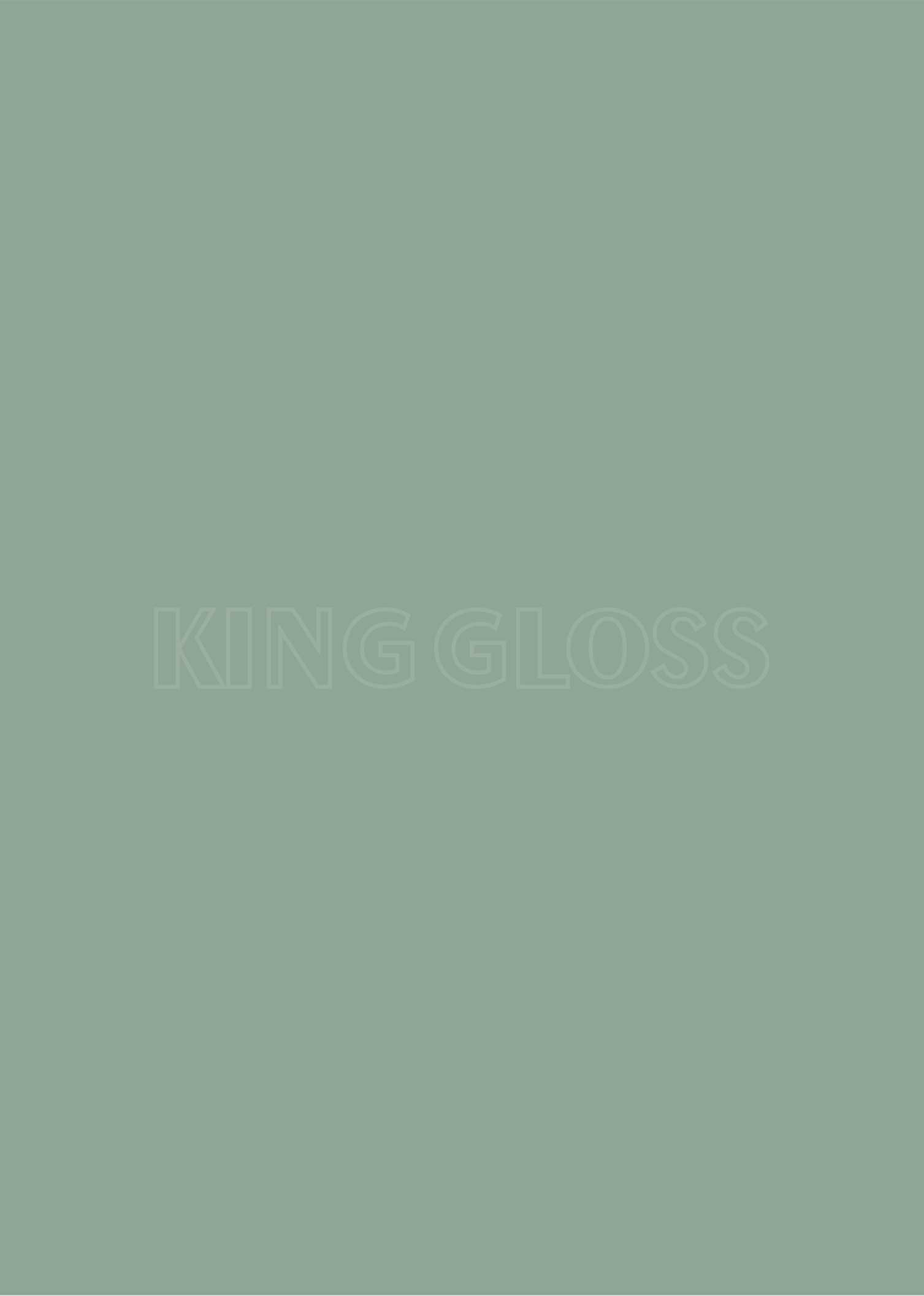 ورق پلی گلاس سبز اقیانوسی مات کینگ گلاس | سطح ضد اثر انگشت با مقاومت بالا در برابر تغییر رنگ، حرارت و رطوبت، مناسب برای کابینت آشپزخانه، اتاق خواب، دکوراسیون مدرن